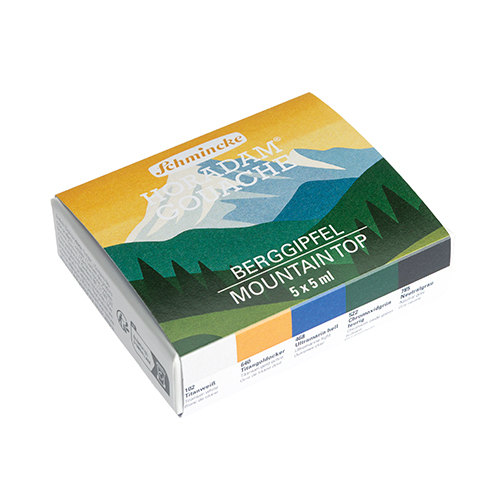 Horadam Gouache Set 5x5ml Berggipfel (GP1ltr=1078€)